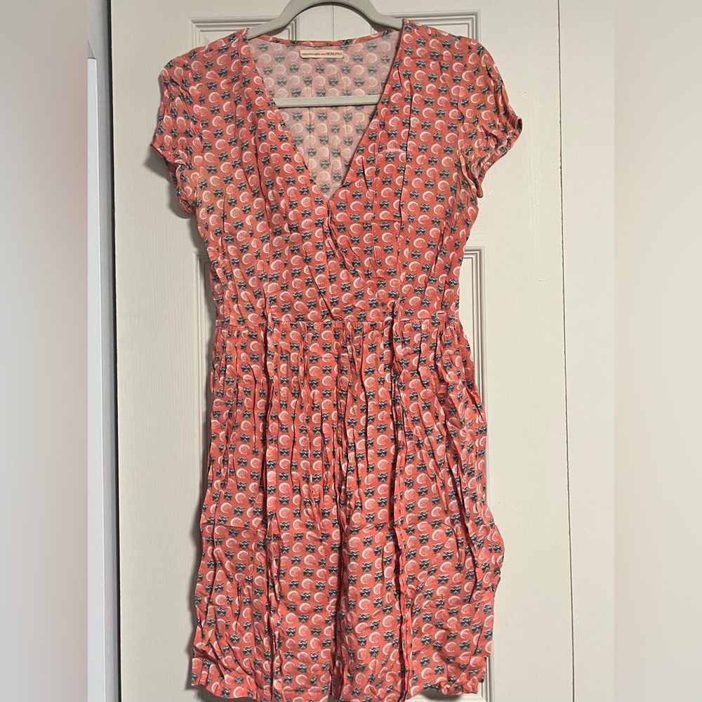 Monoprix cat print dress
